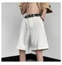 Mid Rise Plain Dress Shorts