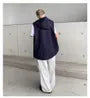 Plain Hooded Zip Vest