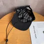 Plaid Panel Baseball Cap