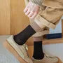Two Tone Ribbed Socks