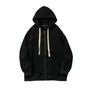 Plain Zip Oversized Hoodie / Socks