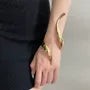 Plain Spiral Warp Around Alloy Open Ring / Open Bangle / Drop Earring