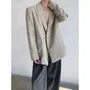 Shawl Lapel Melange Blazer