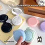 Portable Mirror with Hair Brush