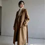 Double-Breasted Long Coat