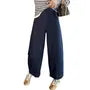 Maternity Drawstring Waist Wide Leg Jeans