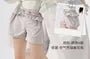 Sleeveless Plain Leotard / Elbow-Sleeve Cutout Leotard / High Waist Ruffle Dance Shorts / Long-Sleeve Drop-Shoulder Crop Top / Set