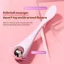 Plastic Stainless Steel Roller Eye Massager with Spatula