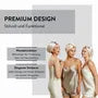 2-in-1 Microfiber & Satin Hair Turban