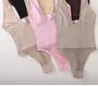Maternity Halter Neck Plain Perforated Open Back Bodysuit