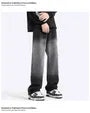 Mid Rise Washed Wide Leg Jeans
