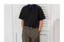 Mid Waist Plain Wide Leg Dress Pants
