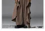Faux Leather Open Front Jacket