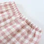 Couple Matching Plaid Pajama Set