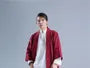 3/4-Sleeve Plain Open Front Jacket