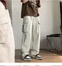 Straight-Cut Loose Cargo Pants
