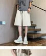 Drawstring Waist Sweat Shorts