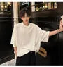 Short-Sleeve Crew Neck Plain T-Shirt