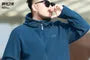 Plus Size Stand Collar Zip Jacket