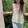 Half Button Camisole Top