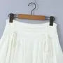 Balletcore High Waist Plain Mini A-Line Skirt