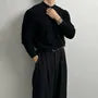 Plain Polo Sweater