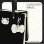 Sanrio Hello Kitty PU Monotone Ribbon Bag Charm
