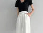 XL - High Rise Wide Leg Plain Sweatpants