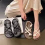 Toe Loop Flat Sandals