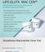 Glutathione Niacinamide Toner Pad
