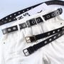 Faux Leather Belt
