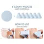 Match Max Make Up Sponge - 6 Count Wedges
