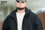 Plus Size Plain Zip Jacket