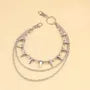 Stud Layered Alloy Jeans Chain