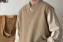 V-Neck Plain Sweater Vest