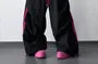 Drawstring Waist Striped Baggy Pants (Various Designs)