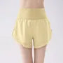 Elastic Waist Plain Sweatshorts