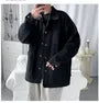 Oversized Snap-Button Shirt Jacket