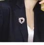 CZ Knot Brooch