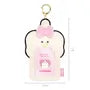 Oyster Baby Plush Photo Card Holder Bag Charm