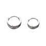 Plain Double Hoop Earring