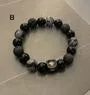 Faux Gemstone Bead Bracelet