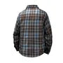 Long-Sleeve Plaid Button-Up Shirt