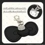 Sanrio Hello Kitty PU Monotone Ribbon Bag Charm