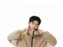 Outdoor High-Neck Hooded Light Jacket