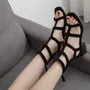 Faux Suede Gladiator Sandals