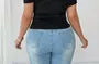 Plus Size Short Sleeve off-Shoulder Plain Slim-Fit T-Shirt