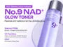 No.9 NAD+ PDRN Glow Boosting Toner 2pcs Bundle Set