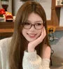 Oval Plastic Eyeglasses