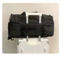 Buckled Drawstring Nylon Duffel Bag